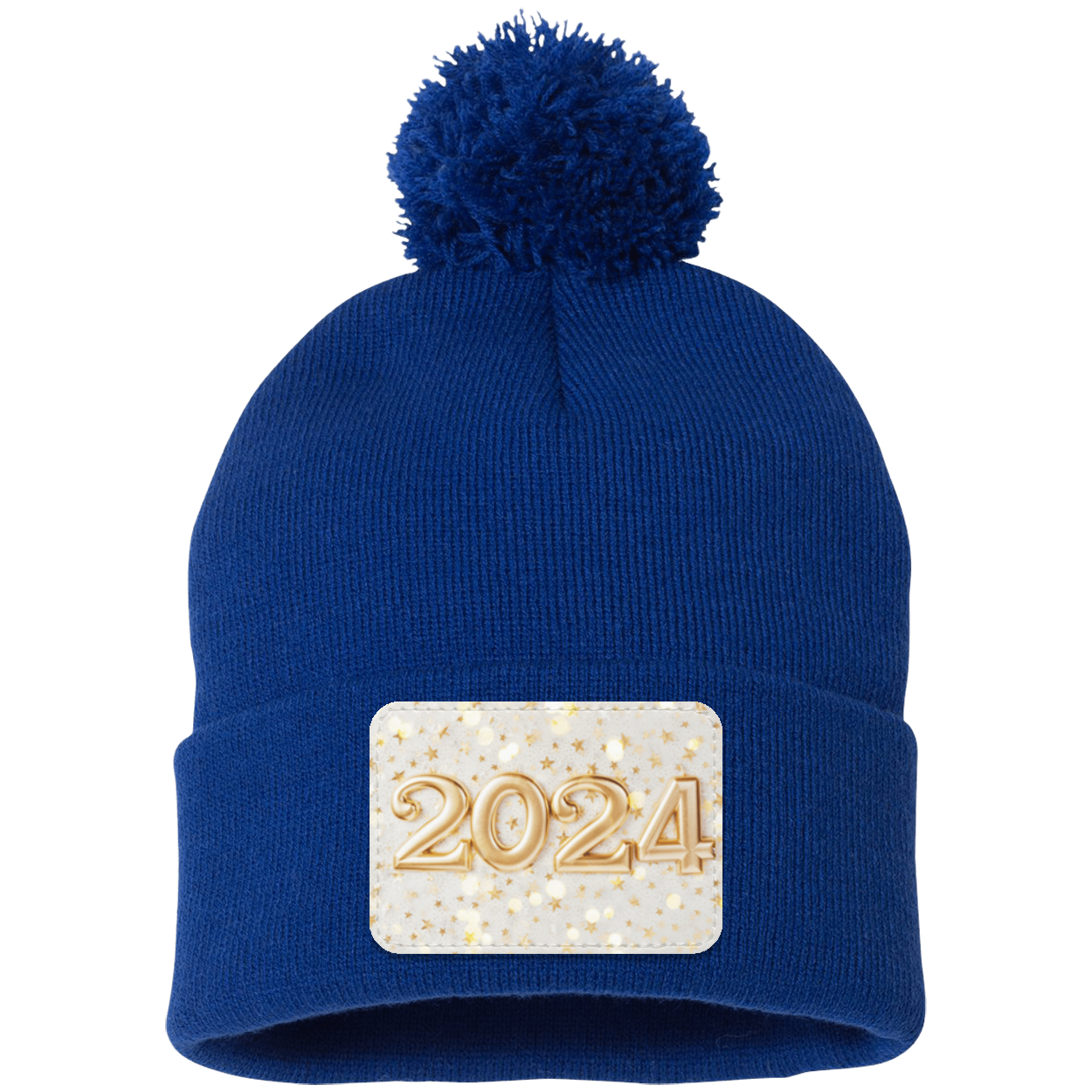 SP15 Pom Pom Knit Cap - Patch