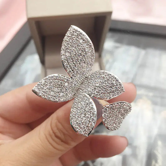 Spring Flower Cocktail Ring