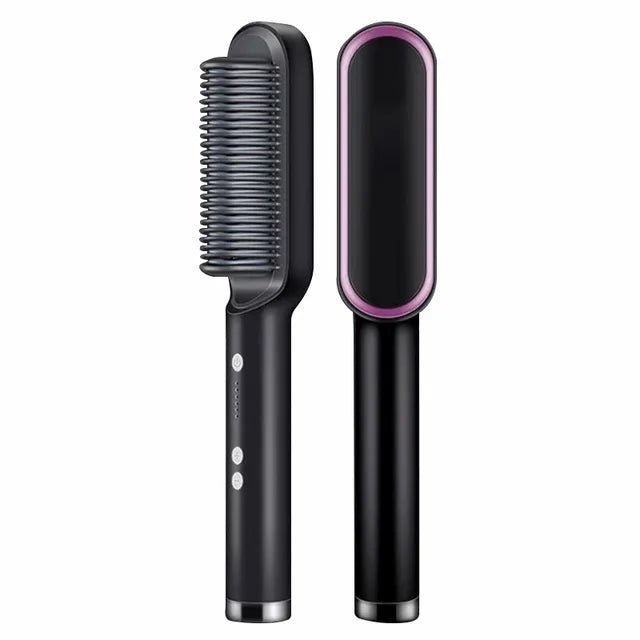 5-Setting PTC Electric Hair Straightening Brush