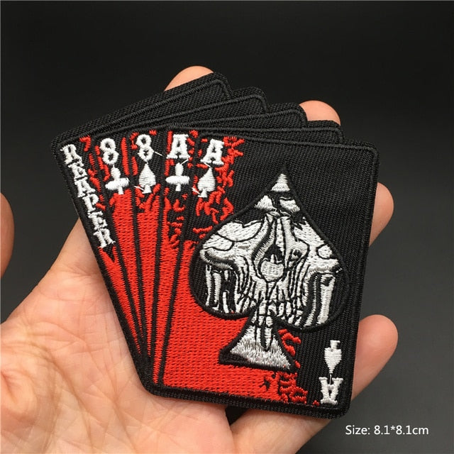 Rock Punk Clothes Patches